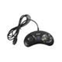 Manette filaire Megadrive Noire Under Control
