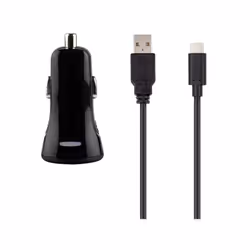 Présentation : Chargeur voiture et son câble de charge pour tablette/pro-controller SWITCH TM Entrée : DC 12-24 V Sortie : 5  ...