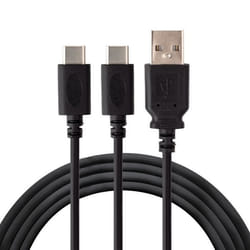 Câble de charge 2 manettes TYPE C - 2 m compatible PS5