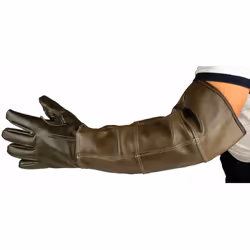 Paire de gants de protection anti griffure.Pour se protéger des griffures et/ou morsures des animaux stressés.Avec une longue ...