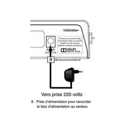ALIMENTATION POUR DECODEUR SAT SERVIMAT VEGA / SIRIUS SERVIMAT - ALIMSAT
