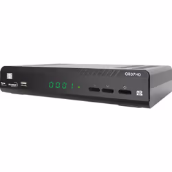Wisi OR 07 HD, Satellite, Full HD, DVB-S, DVB-S2, 720 x 576,1280 x 720,1920 x 1080, AVI, DIVX, MKV, MOV, MP4, MPEG, MPEG2, MP ...