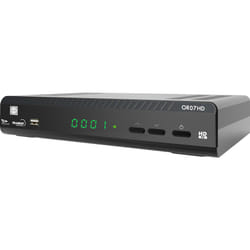 Wisi OR 07 HD Satellite Full HD Noir