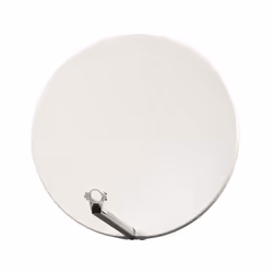 Polyester renforcé fibres de verre SMC-Diamètre :75 x 71 cm-Gain: 37,6 dB à 11,8GHz-Bande de fréquence: 10,95 - 12,75 GHz-Rég ...