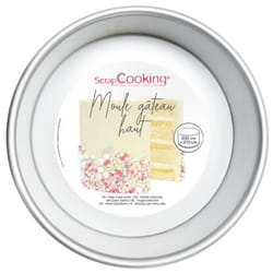 Moule à pâtisserie - SCRAPCOOKING - Layer Cake - Aluminium - 20 cm - 10 cm de haut