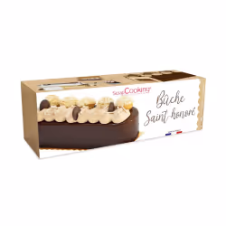 Kit moule bûche Saint Honoré Scrapcooking