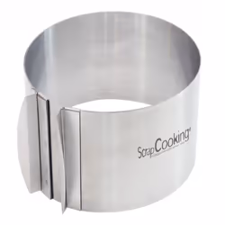 ScrapCooking Cercle à pâtisserie extensible haut