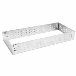 ScrapCooking Cadre à tarte inox 22/42 cm