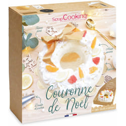 Moule à bûche SCRAPCOOKING couronne de Noel