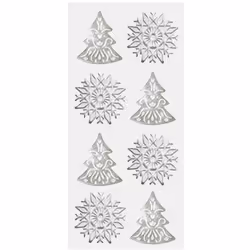 Tapis silicone - SCRAPCOOKING - Décors Sweet Xmas - Blanc