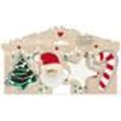 Emportes-pièces - SCRAPCOOKING - Noël - 4 pcs - Fer blanc - Non compatible lave-vaisselle