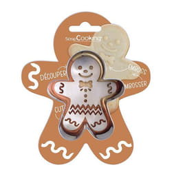 Kit pour biscuit Bonhomme en pain dépices
