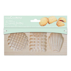 Kit de 3 moules à biscuits fourrés