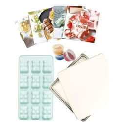 Coffret Oursons Summer - SCRAPCOOKING - 12 empreintes de 4.5 x 2.5 x 1.5 cm
