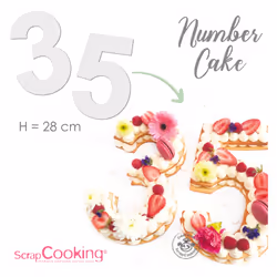 ScrapCooking 3927 kit de peinture décorative pour gâteau