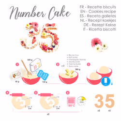 ScrapCooking 3927 kit de peinture décorative pour gâteau - Vue supplémentaire 5