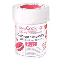 ScrapCooking 4030, Poudre, Rose, 5 g, Carafe en plastique, dextrose, colorant E122