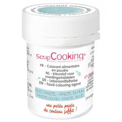 Colorant poudre alimentaire artificielle - Bleu Pastel - 5 g