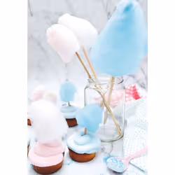 Préparation pour barbe à papa rose 400 g
