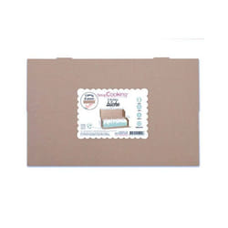 2 boîtes en carton pour bûche de Noël 35 x 11 x 11 cm