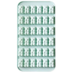 Moule silicone - SCRAPCOOKING - Bonbons - Forme oursons - Empreinte de 2.7 x 1.7 x 1 cm