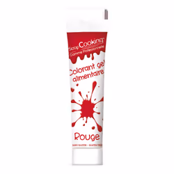 ScrapCooking 7131, Gel, Rouge, 20 g, Tube, sirop de glucose (39%), eau, sucre (26%), colorant E129, gélifiant E406, correcteu ...