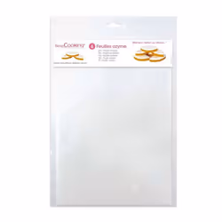 Feuilles azyme - SCRAPCOOKING - Ref7300 - Blanc - 03 mm - Mixte