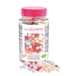ScrapCooking SC7410 Éclat 70 g Boîte de décors en sucre multicolores