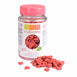 ScrapCooking 7417, Boîte de décors en sucre multicolores, Rouge, 55 g, Sucre, farine de riz, huile de colza hydrogénée, épais ...
