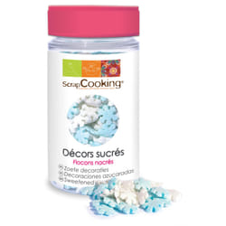 ScrapCooking 7419 Éclat 50 g Boîte de décors en sucre multicolores