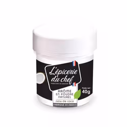 Arôme alimentaire naturel en poudre de Noix de coco 40 g
