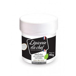 Arôme alimentaire naturel en poudre de Noix de coco 40 g