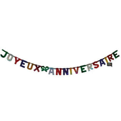 Guirlande joyeux anniversaire (2 20 m)