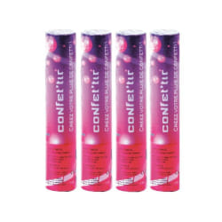 PartyPro Canon à confetti - Lot de 4