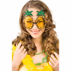 Lunettes Ananas - Mixte - Intérieur - Noir - Orange et Verte