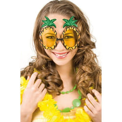 Lunettes Ananas - Mixte - Intérieur - Noir - Orange et Verte