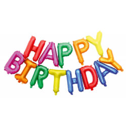 PartyPro Ballon Mylar Happy Birthday