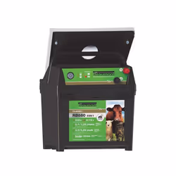 Poste mixte 3 en 1 avec panneau solaire Beaumont Classic RB880