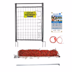 Kit clôture pour chien filet + portillon