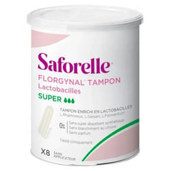 Saforelle Florgynal Tampon 8 Super