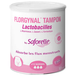 Saforelle Florgynal Tampon 12 Normal