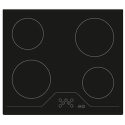 Telefunken TK60V4ATT plaque Noir Intégré 59 cm Céramique 4 zone(s)