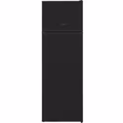 Réfrigérateur congélateur haut - noir - volume de 243 litres