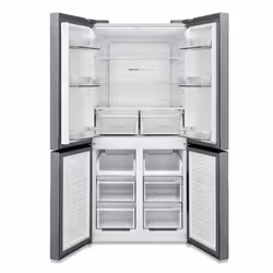 Telefunken R4P488X2, Pose libre, Porte française, Acier inoxydable, R600a, 488 L, SN-T