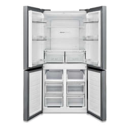 Telefunken R4P488X2 frigo américain Pose libre 488 L E Acier inoxydable