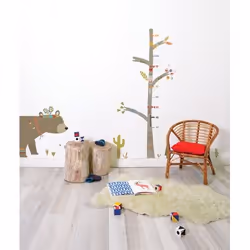 LILIPINSO Brave Bear XXL autocollant décoratif Vinyl Multicolore