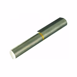 À souder pour tout type de porte métallique. Axe acier. Bague laiton. Bouts plats.