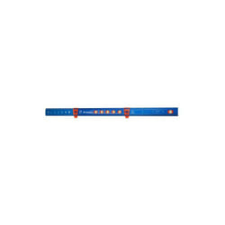 Venteo - La règle du bricoleur Règle avec 5 niveaux - Robuste/légère - Structure aluminium - 5 niveaux intégrés - 1 trou de fixation - 5 gabarits de