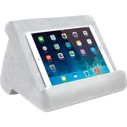 Support universel pour tablette - TELESHOPPING - Pillow Pad™ - Housse antidérapante - GRIS - Adulte - 100% lavable en machine