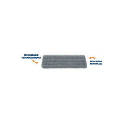 Venteo - recharge - Balai brosse tête rectangulaire – teleshopping – Balai duo mop cleaner™ – Gris